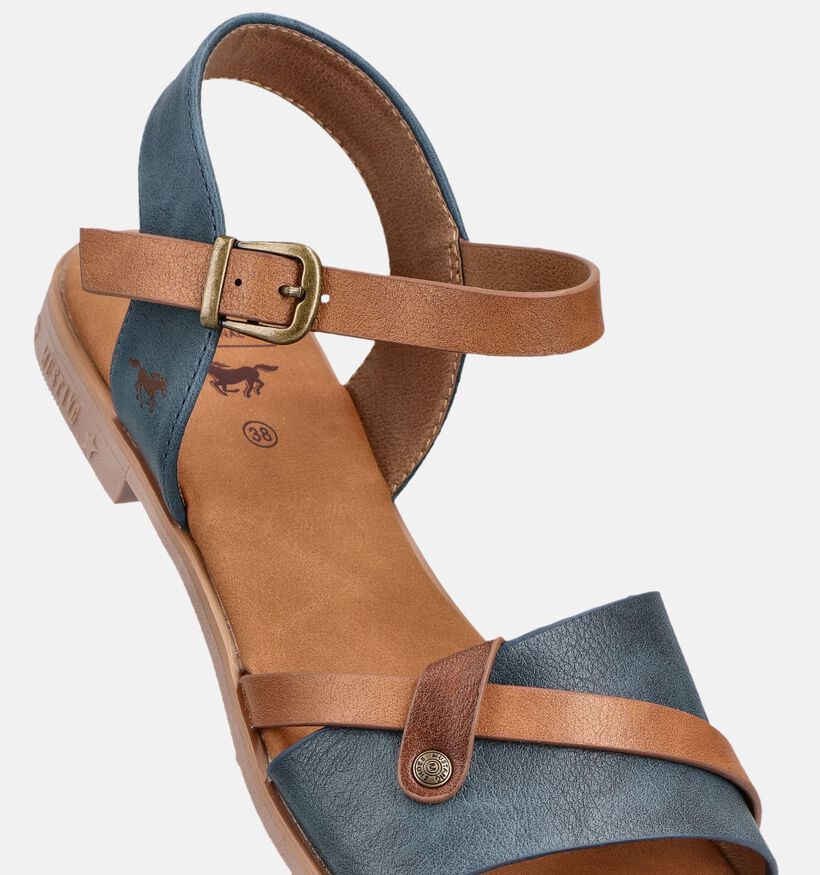 Mustang Blauwe Sandalen voor dames (372124)