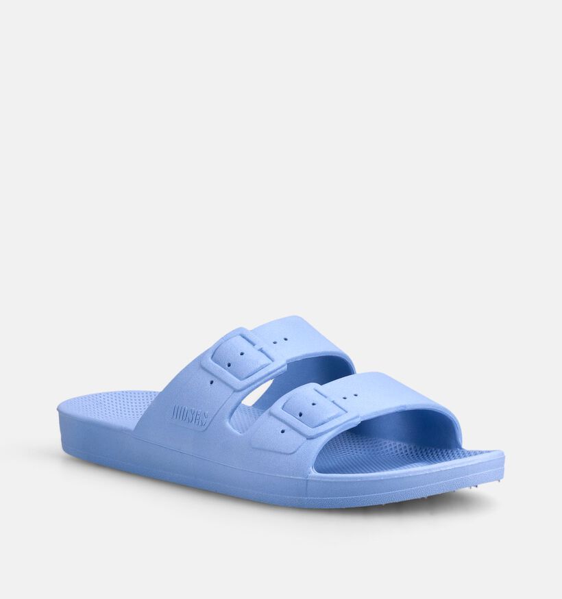 Freedom Moses Original Basic Blauwe Slippers voor dames (370847)