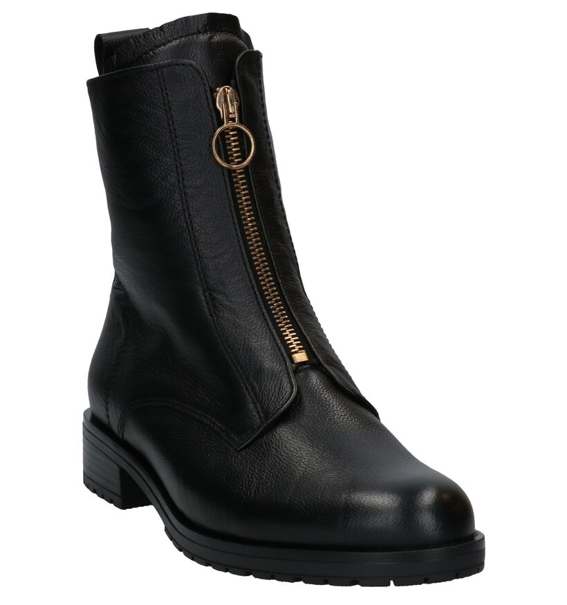 Gabor OptiFit Bottines en Noir en cuir (283528)