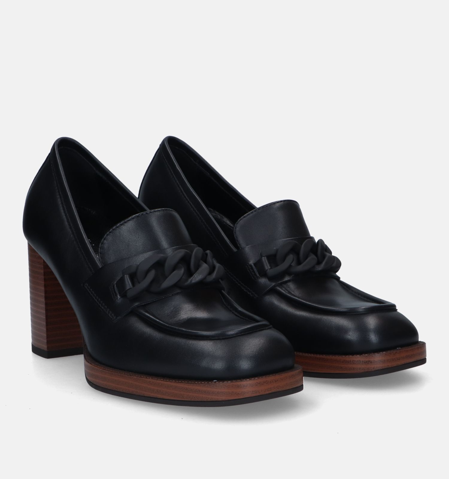 Nerogiardini Zwarte Retro Pumps Dames Pumps Online op TORFS.BE