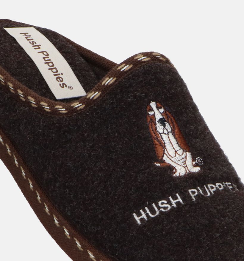 Hush Puppies Deux Pantoufles en Brun pour hommes (330018)