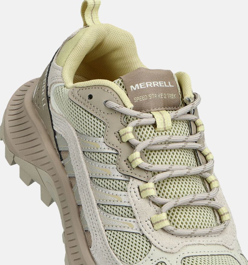 Merrell Speed Strike 2 Trek Lichtgroene Wandelschoenen voor dames (363646) - geschikt voor steunzolen