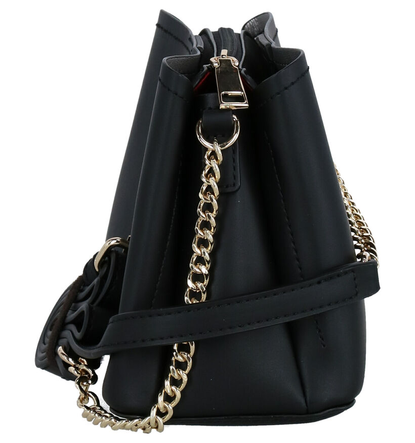 Inyati Lea Donker Sac porté croisé en Brun en simili cuir (284055)