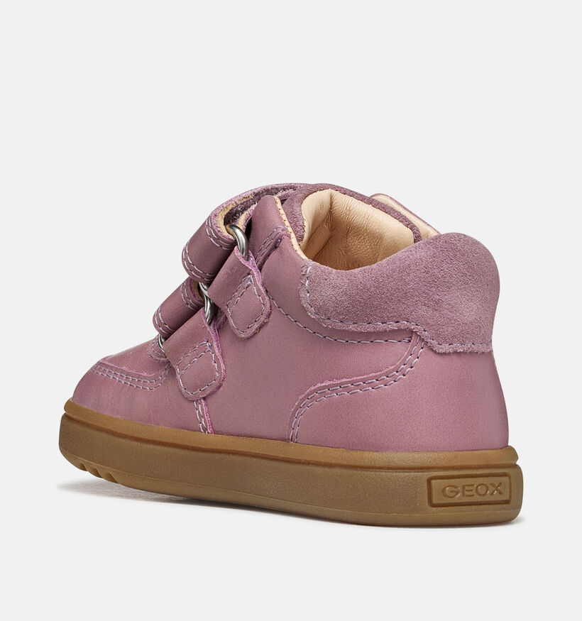 Geox Biglia Roze Babysneakers voor meisjes (377764) - geschikt voor steunzolen