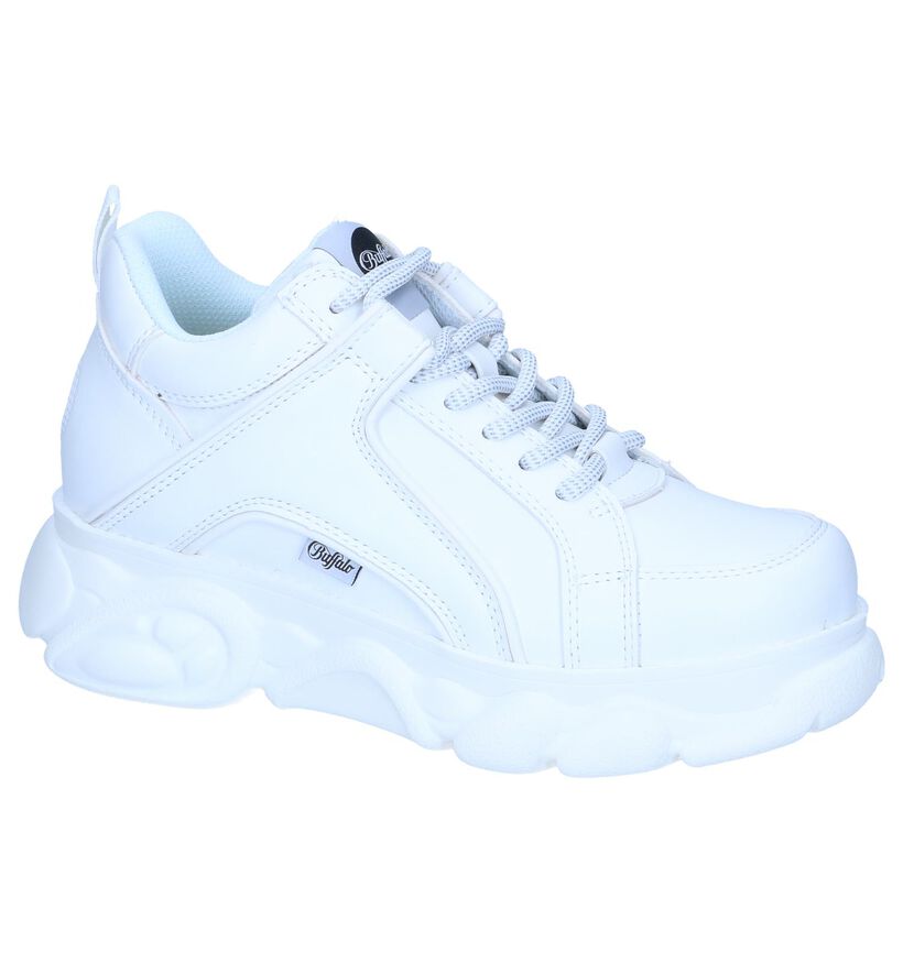 Witte Lage Sneakers Buffalo Corin in kunstleer (240459)