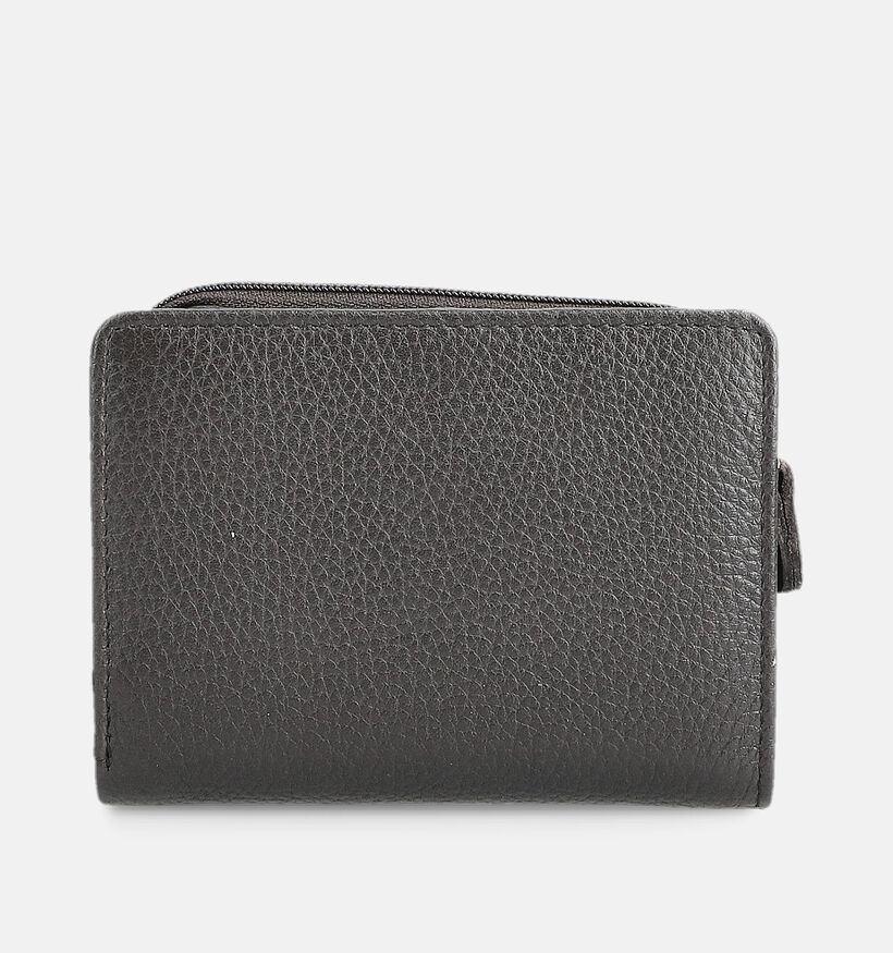 Crinkles Bruine Portemonnee met Rits voor dames (381774)