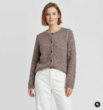 Vero Moda Curve Vesten Bruin