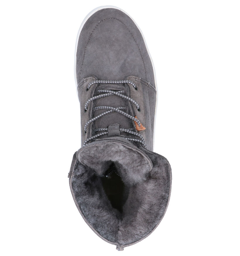 Hub Chess 2.0 Grijze Boots in daim (255693)
