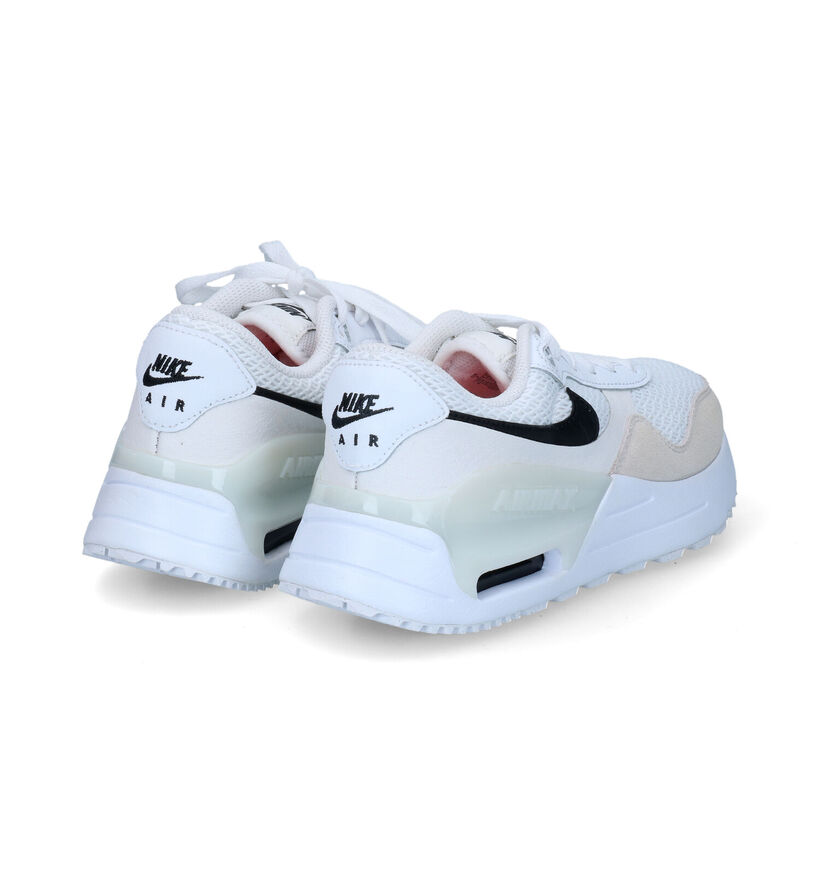 Nike Air Max Systm Baskets en Blanc pour femmes (312180) - pour semelles orthopédiques