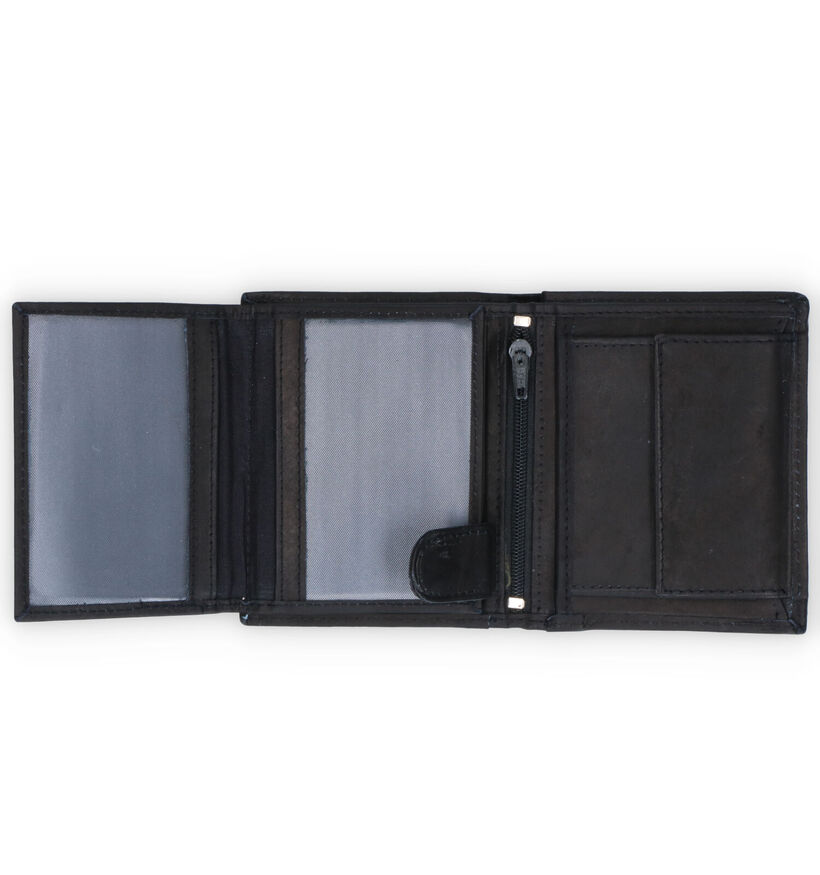 Euro-Leather Portefeuille en Noir pour hommes (353559)