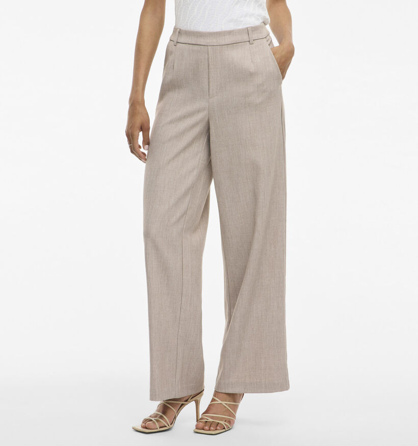 Vila Varone Beige Geklede Broek voor dames (365587)