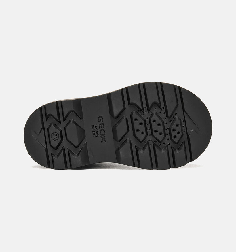 Geox Kiddartah Zwarte Boots met Veters en Rits voor meisjes (377731) - geschikt voor steunzolen