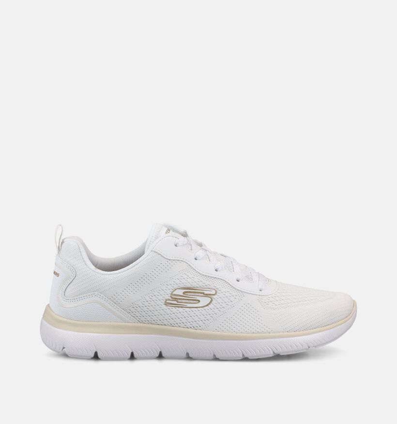 Skechers Summits Quiet Dream Baskets en Blanc pour femmes (367837) - pour semelles orthop&eacute;diques