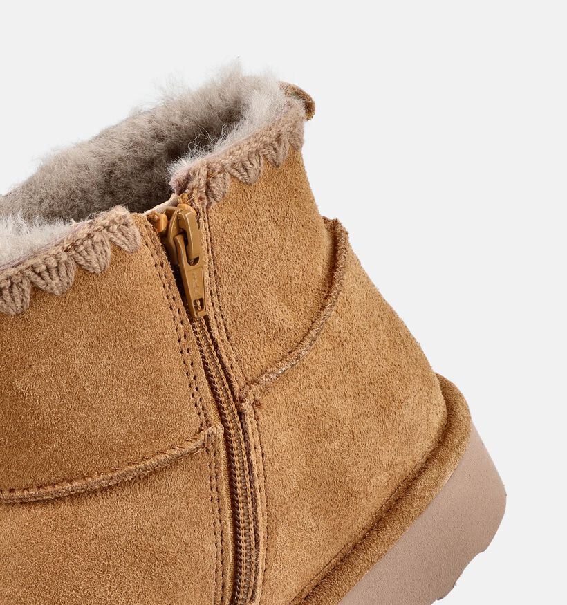 Gabor Donkerbruine Boots voor dames (380099) - geschikt voor steunzolen