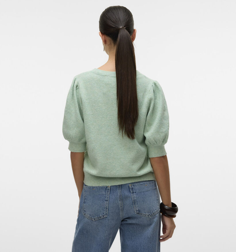 Vero Moda Doffy Groene Gebreide trui voor dames (352211)