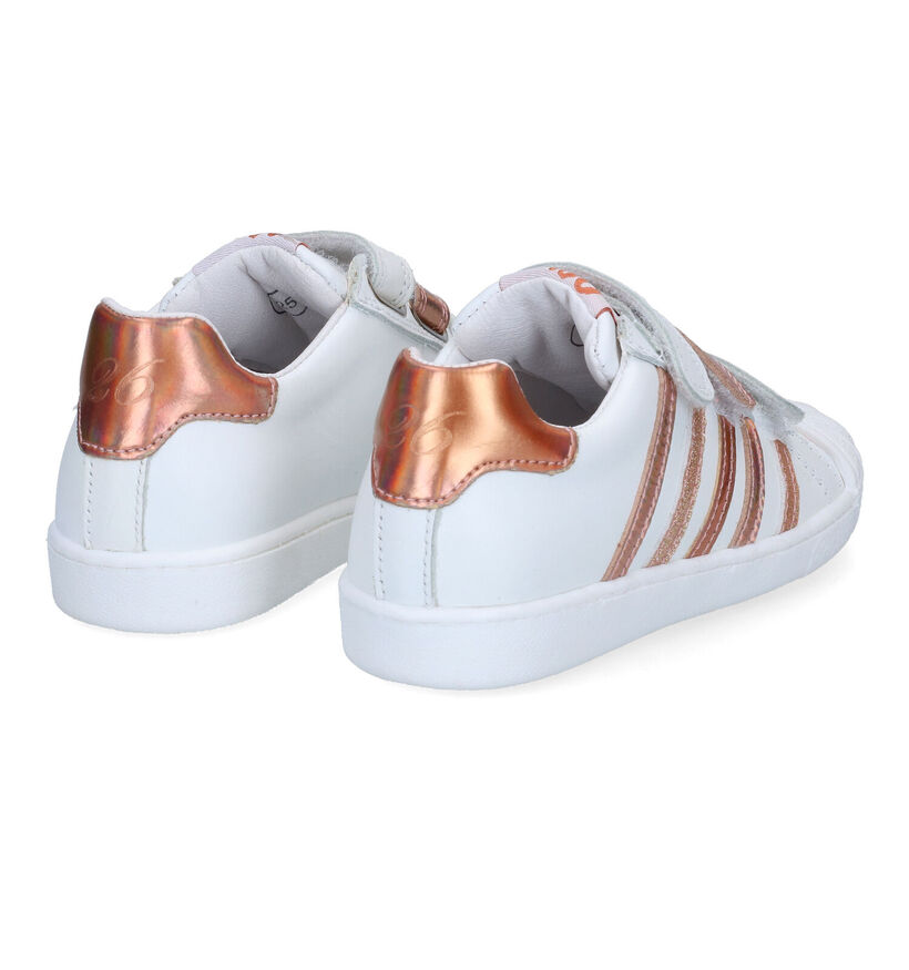 Little David Nikk 2 Chaussures à velcro en Blanc pour filles (309466) - pour semelles orthopédiques
