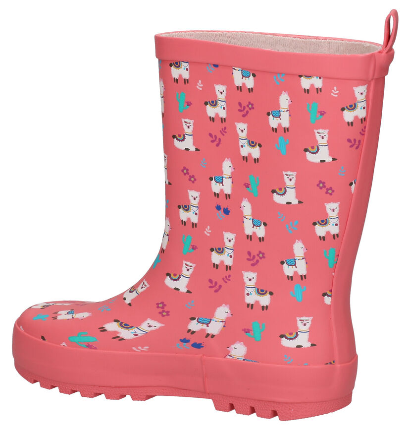 Dazzle Alpaca Bottes de pluie en Rose pour filles (283828) - pour semelles orthopédiques