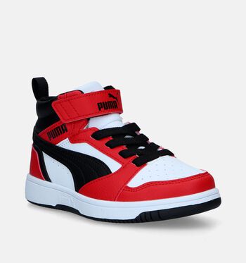 Puma Rebound Mid Baskets Noir/Blanc/Bleu