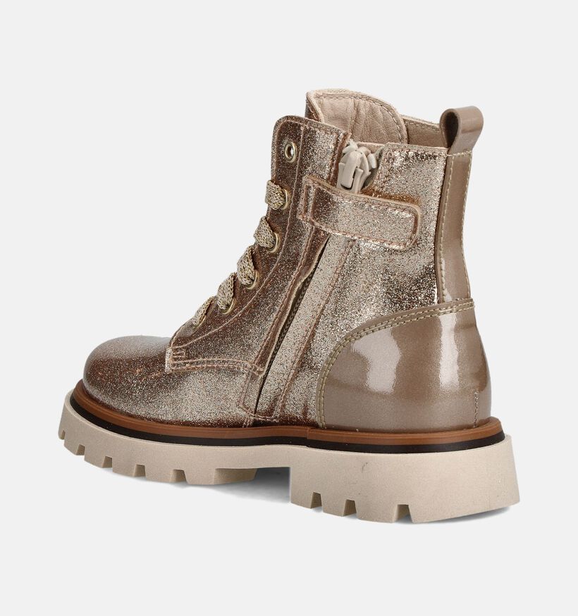 Beberlis Chaussures hautes en Or pour filles (364589) - pour semelles orthopédiques