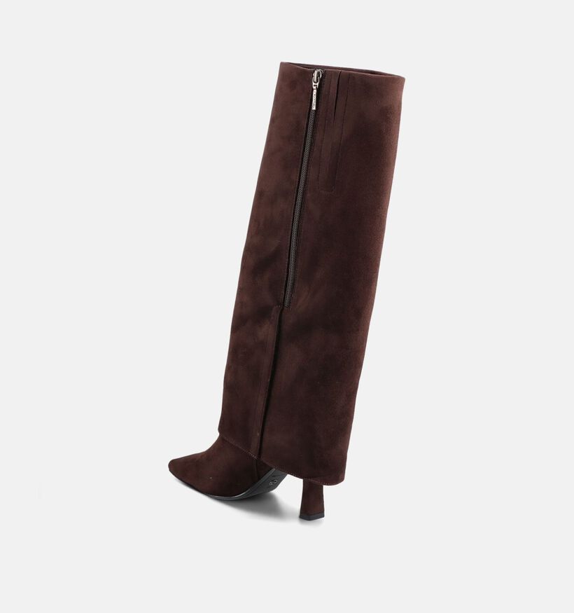 Tamaris Bottes hautes en Marron fonc&eacute; pour femmes (380799)
