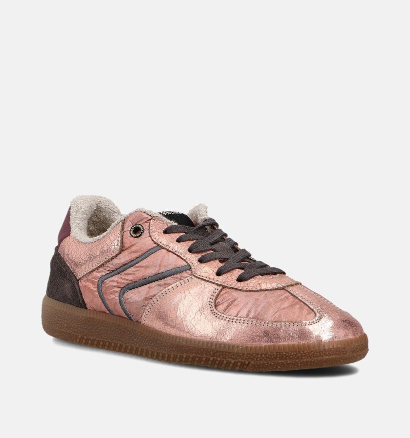 Verbenas Sora Metallic Rose Gold Sneakers voor dames (364405) - geschikt voor steunzolen