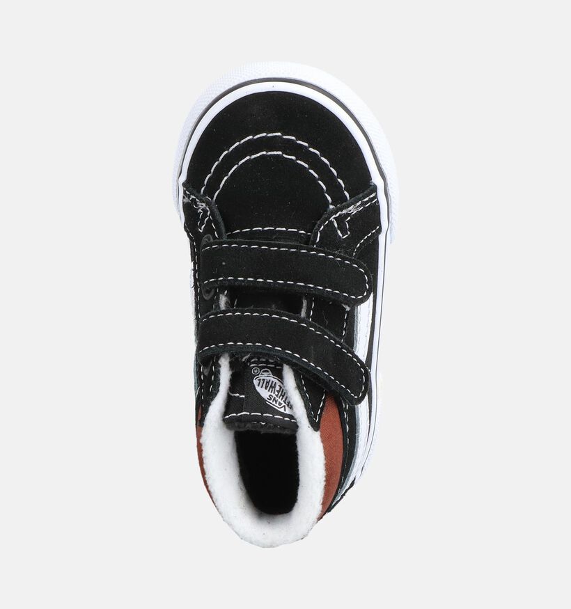 Vans SK8 Baskets montantes en Noir pour filles, gar&ccedil;ons (376411)