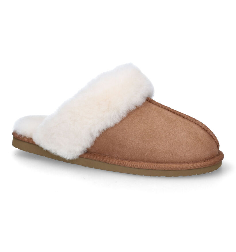 Bullboxer camel Pantoffels voor dames (326025)