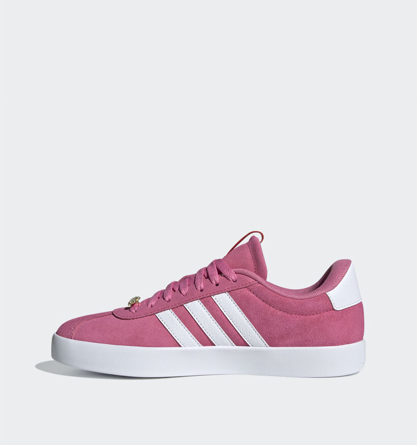 adidas VL Court 3.0 Baskets en Fuchsia pour femmes (341461)