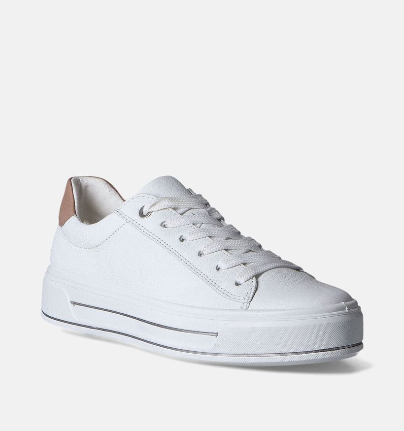 Ara Canberra 3.0 Baskets en Blanc pour femmes (355196) - pour semelles orthopédiques