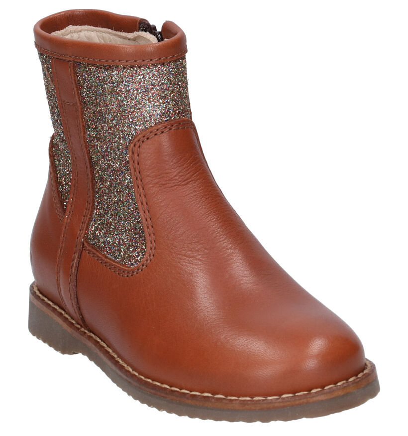 Beberlis Bottes courtes en Cognac pour filles (315678)