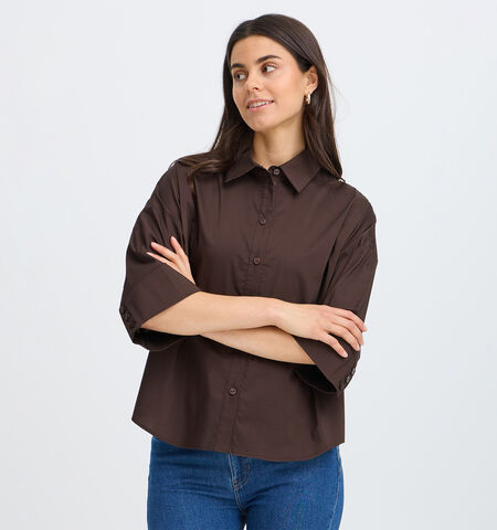 Fransa Blouses Bruin