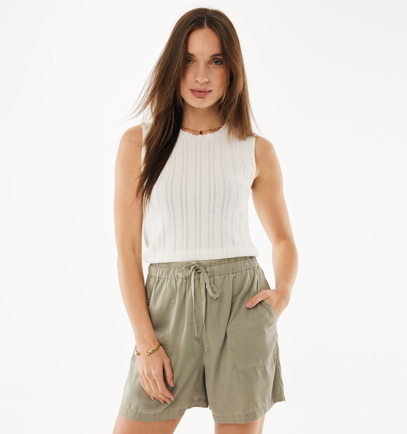 Mexx Lily Ajour D&eacute;bardeur en Blanc pour femmes (368512)