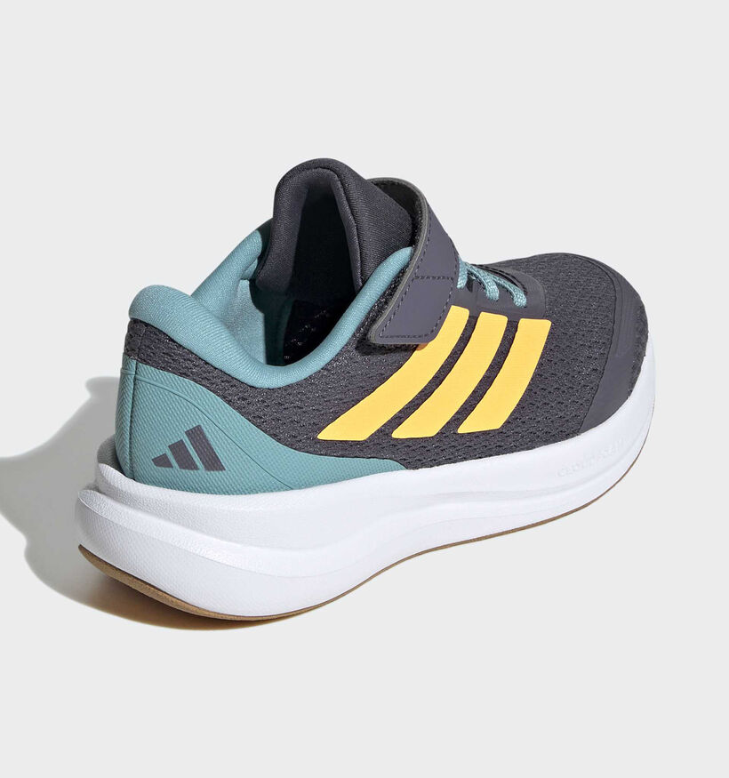 adidas Runfalcon Donkergrijze Sneakers voor jongens (375553) - geschikt voor steunzolen