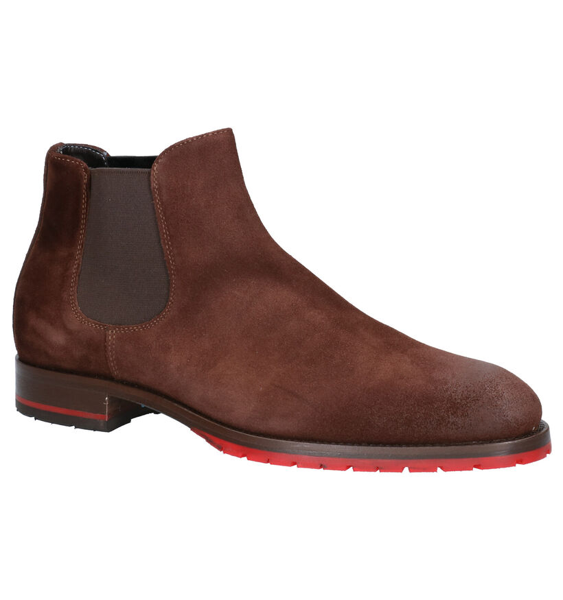 Giorgio Bruine Boots in daim (260526)