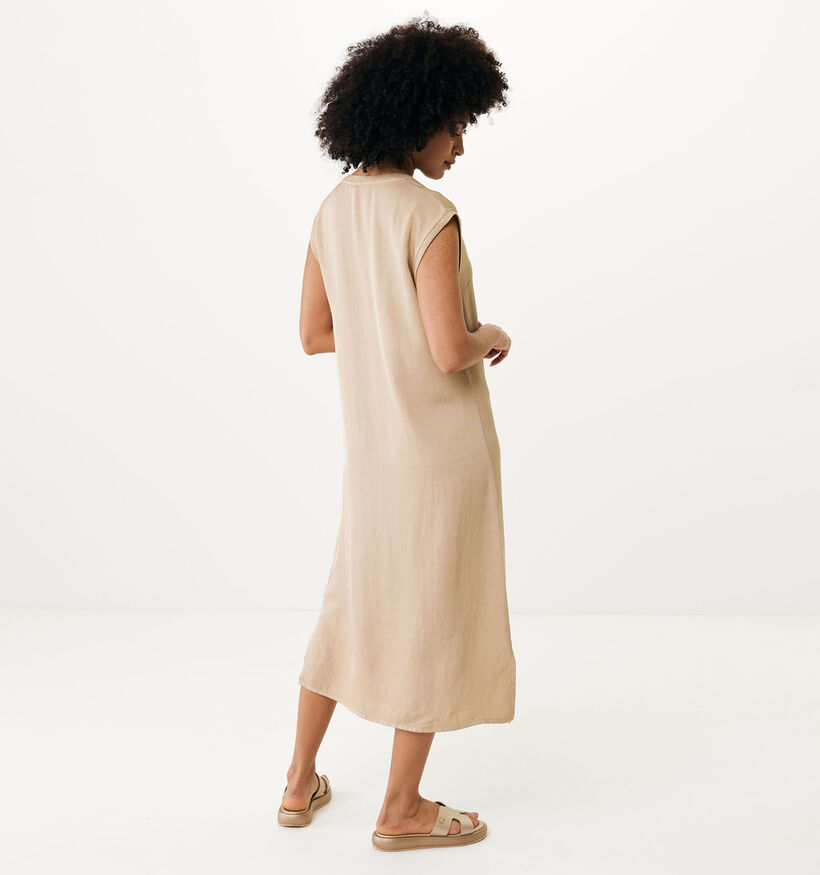 Mexx Robe maxi en Beige pour femmes (324265)