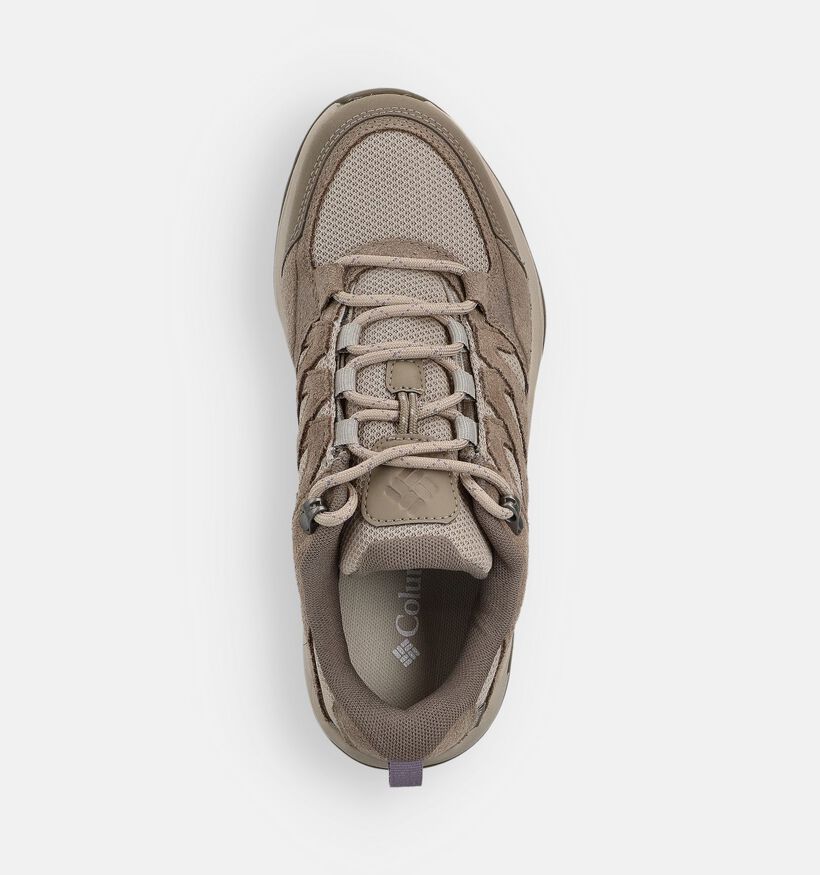 Columbia Redmond IV Low Beige Wandelschoenen voor dames (359524) - geschikt voor steunzolen