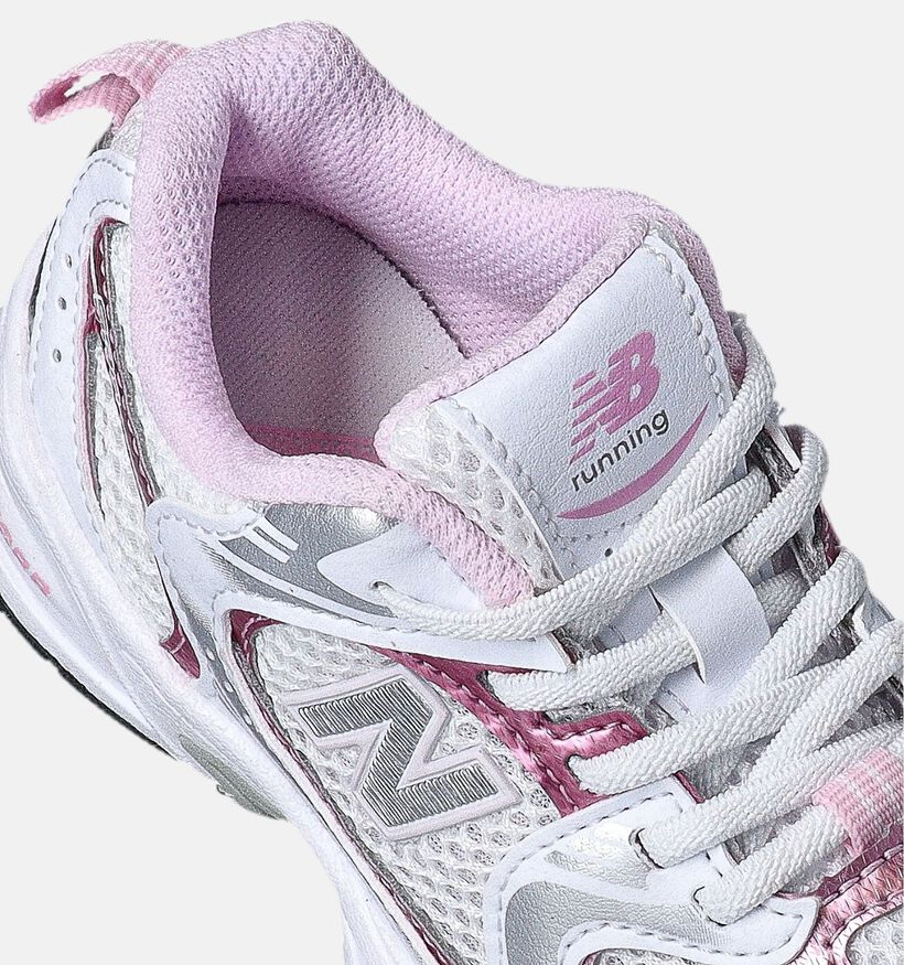 New Balance 530 Witte Sneakers voor meisjes (353448) - geschikt voor steunzolen