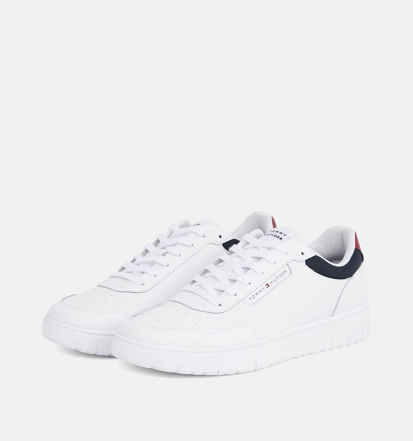 Tommy Hilfiger Basket Core Lite Chaussures à lacets en Blanc pour hommes (349718) - pour semelles orthopédiques