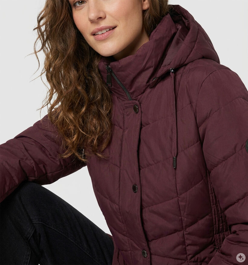 Barbara Lebek Bordeaux Jas voor dames (380693)