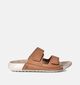 ECCO Cozmo Cognac Slippers voor dames (353345)