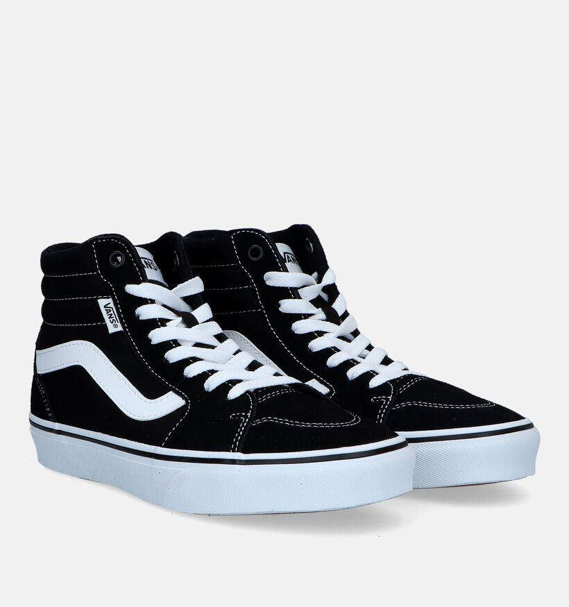 Vans Filmore Hi Zwarte Skate sneakers voor dames (328039)