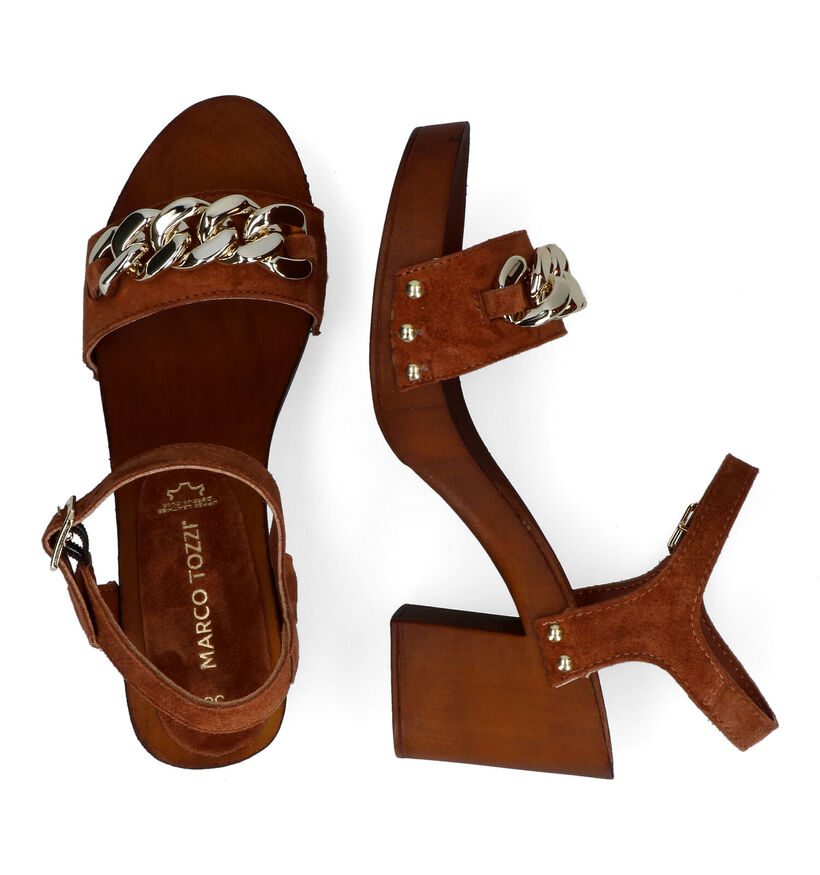 Marco Tozzi Cognac Sandalen voor dames (307637)