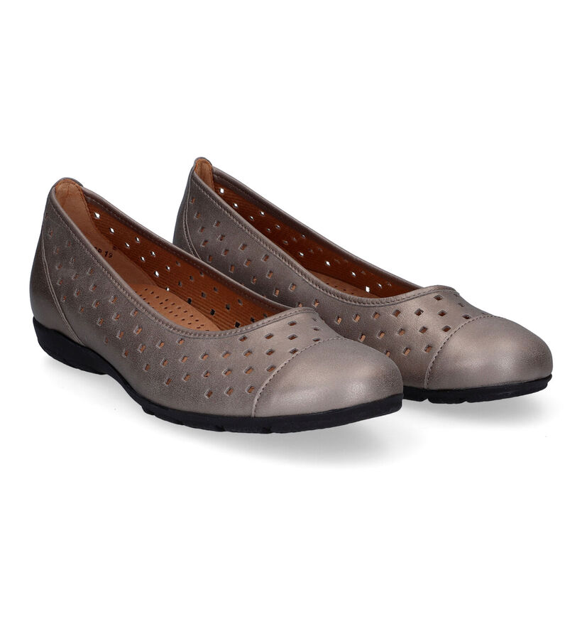 Gabor Hovercraft Ballerines en Bronze pour femmes (306111)