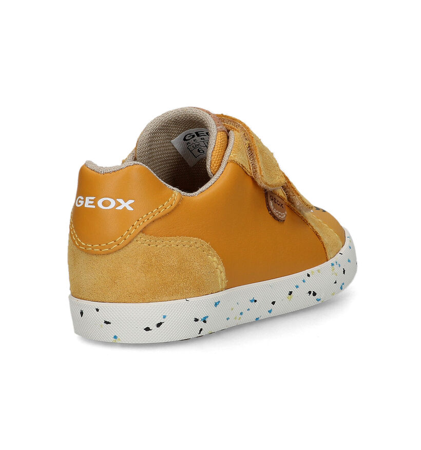 Geox Kilwi Chaussures à velcro en Bleu pour garçons (321552) - pour semelles orthopédiques