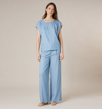 Deeluxe Original Blouses Blauw