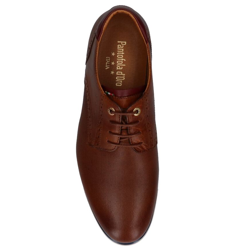Pantofola d'Oro Chaussures habillées en Cognac en cuir (223501)
