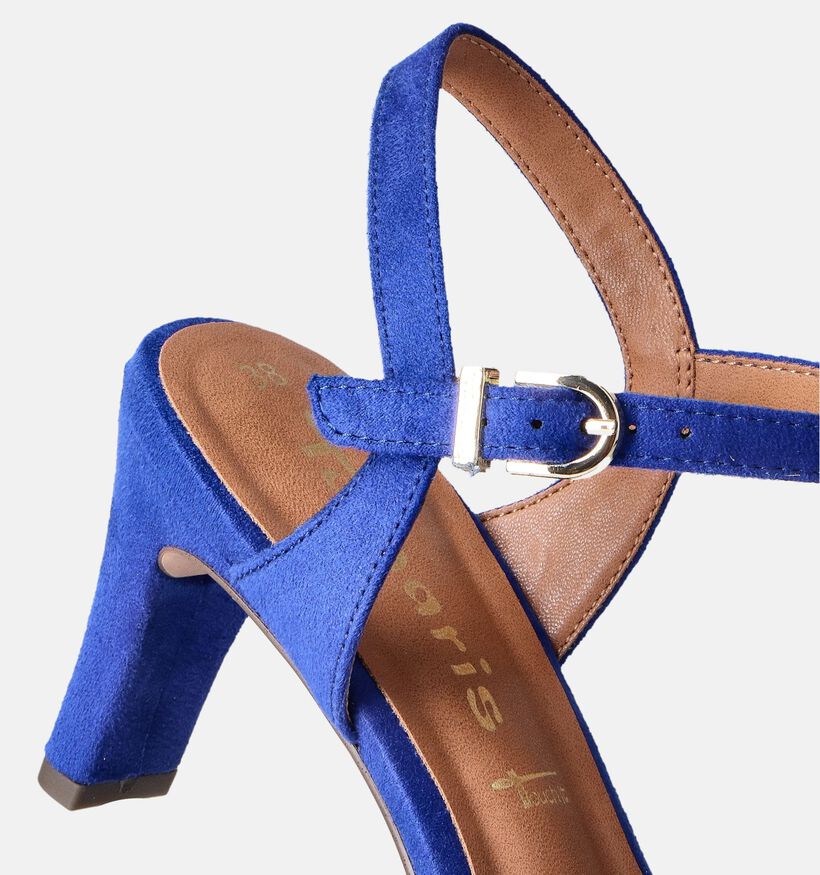 Tamaris Blauwe Sandalen met hak voor dames (354411)
