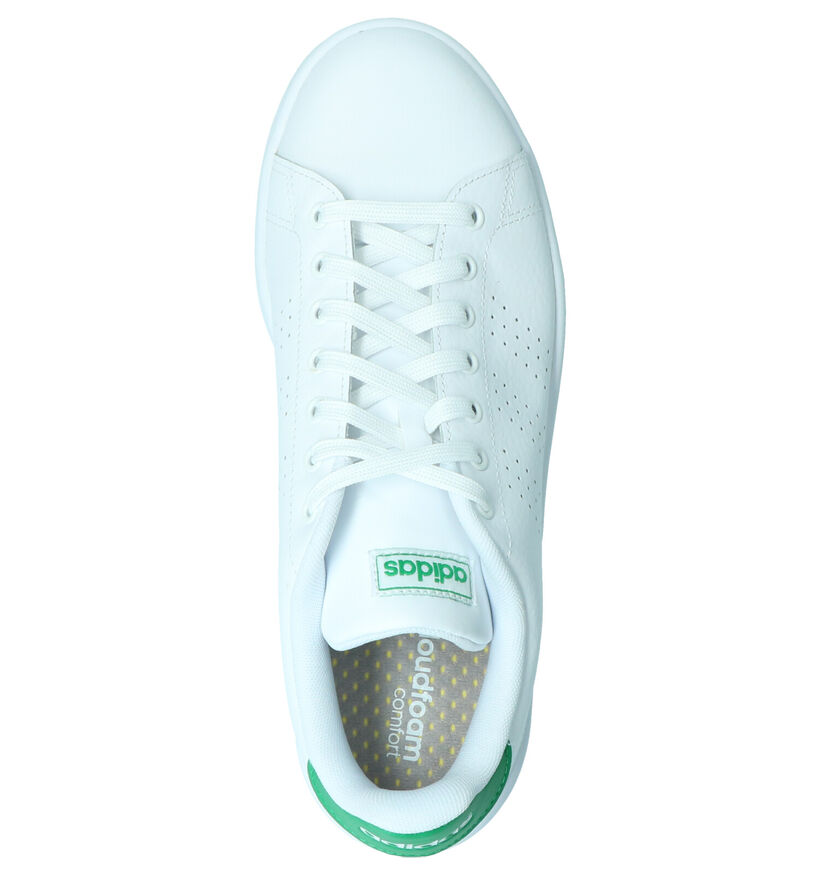 adidas Advantage Baskets en Blanc pour hommes (326322)