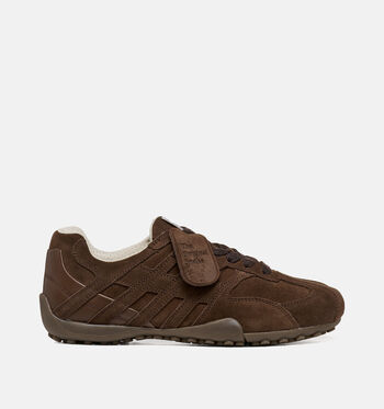 Geox Respira Low Sneakers Bruin/Roze