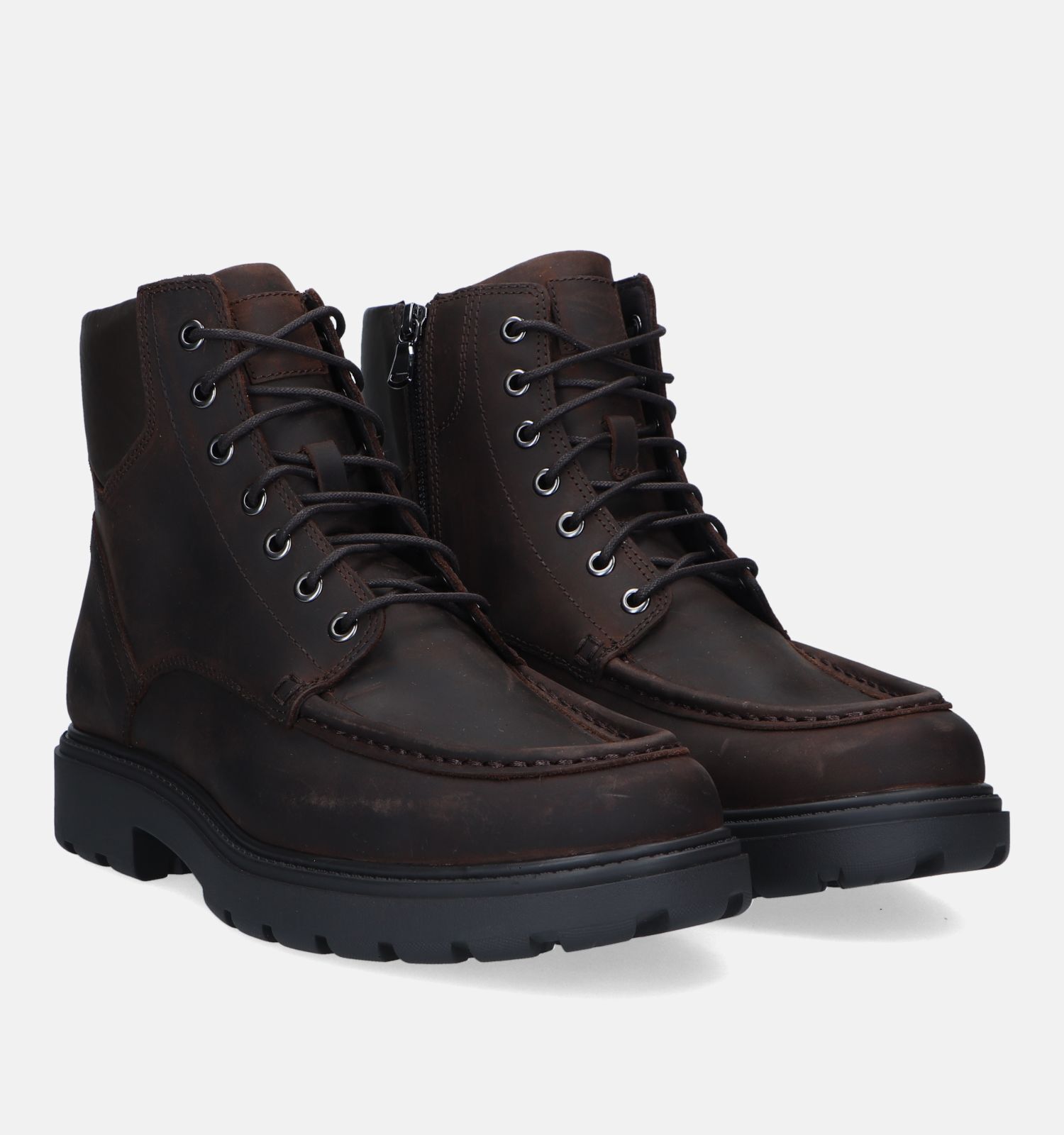 Geox Spherica Bruine Veterboots Heren Boots Online op TORFS.BE